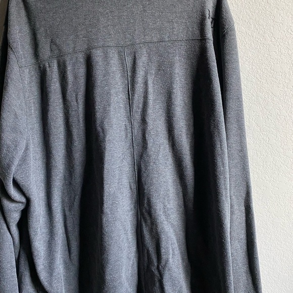 Harley Davidson Gray and Black Henley Long Sleeve 3 Button Pullover Sweater 2XL - Picture 15 of 16